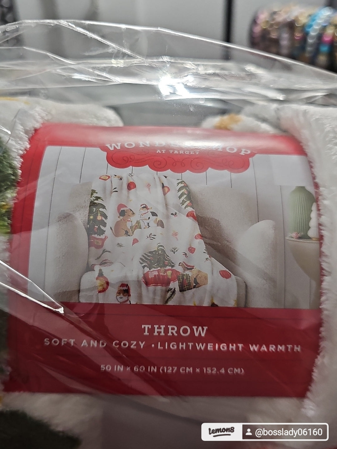 Christmas throw blankets