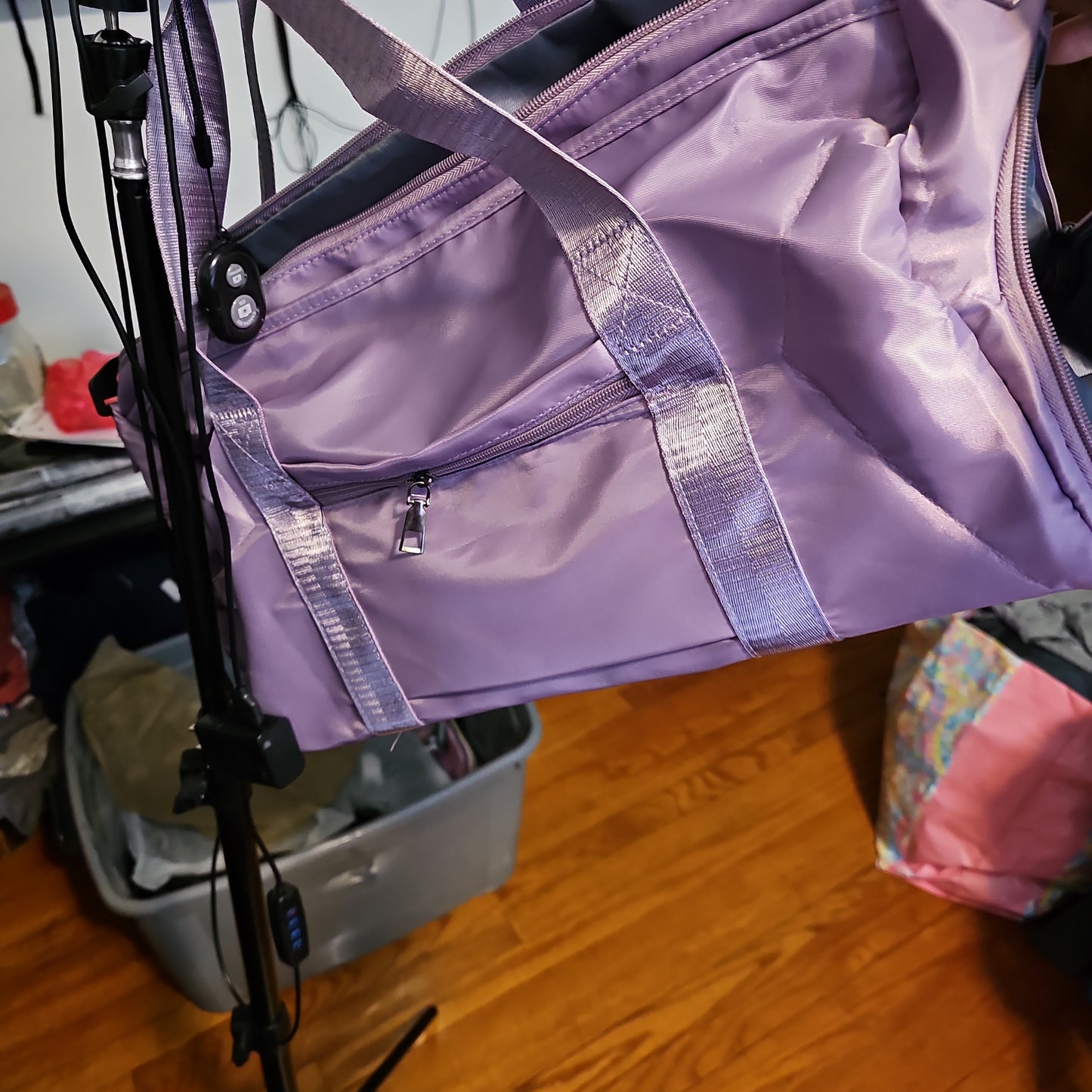 Gym Bag for Women Men, Cute Small Duffle Bag Aesthetic Sports Handbag, Waterproof Gym Tote Bag Portable Fitness Shoulder Bag for Sports Travel