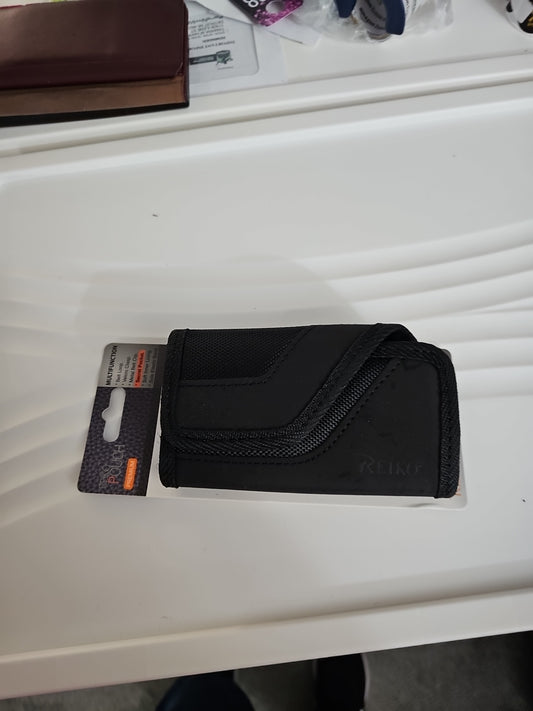 Phone pouch with belt clip